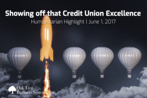 Humanitarian Highlight Showing off that Credit Union Excellence