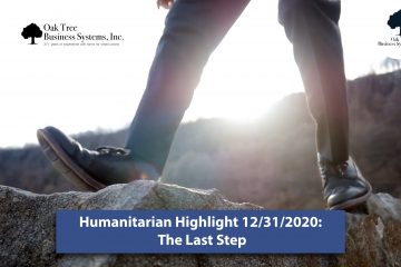 Humanitarians and the Last Step