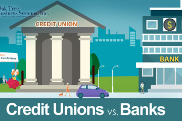 Credit Unions vs. Banks Infographic header