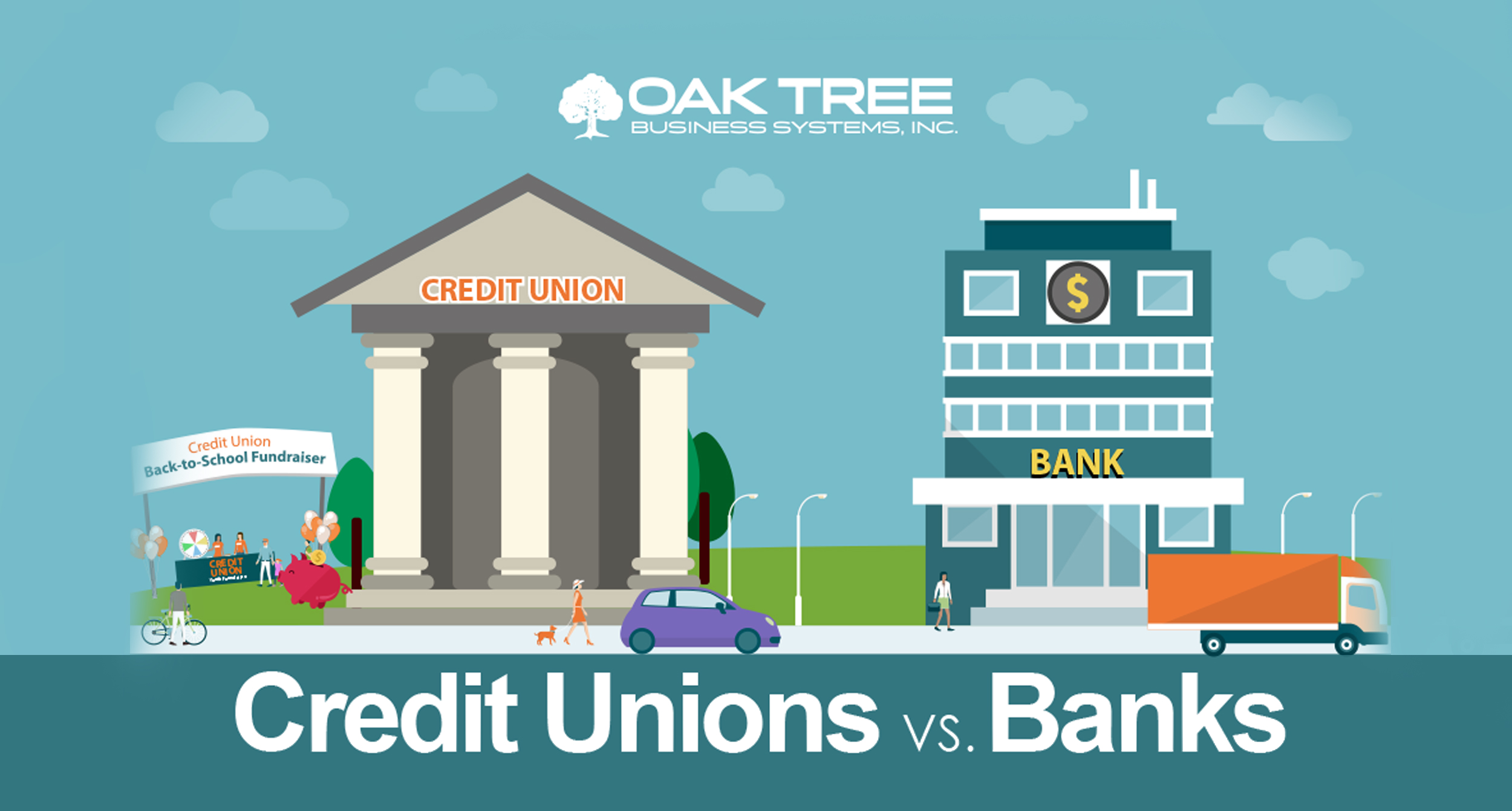 Credit Unions Vs. Banks - Oak Tree Business