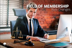 2017 Field of Membership changes for Credit Unions