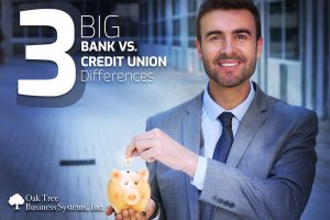 3 Big Bank Versus Credit Union Differences