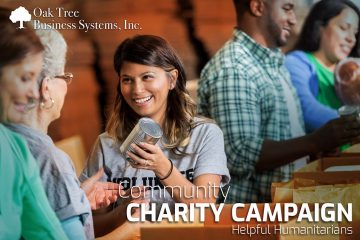 Community Charity Campaign of Helpful Humanitarians by Oak Tree Business