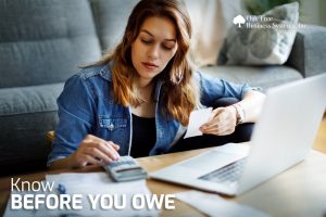 e sure to know before you owe and that goes for you and for your members.