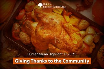 Humanitarian Highlight 11.25.21: Giving Thanks to the Community