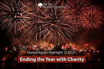 Humanitarian Highlight 12.30.21: Ending the Year with Charity