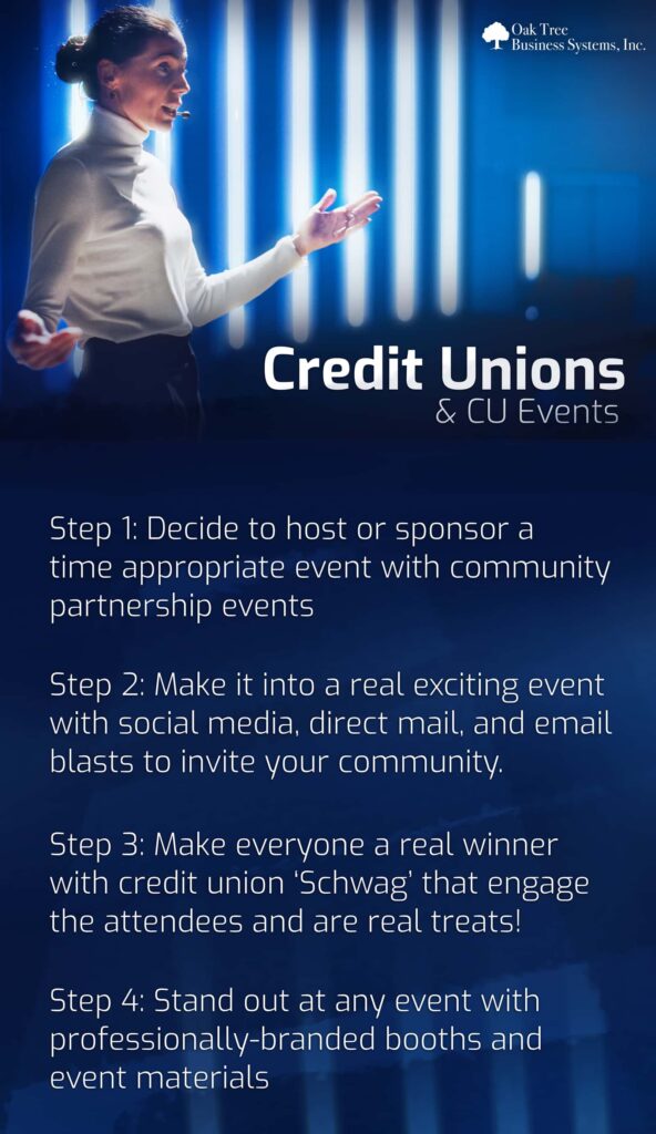 Credit Unions and CU Events Infographic