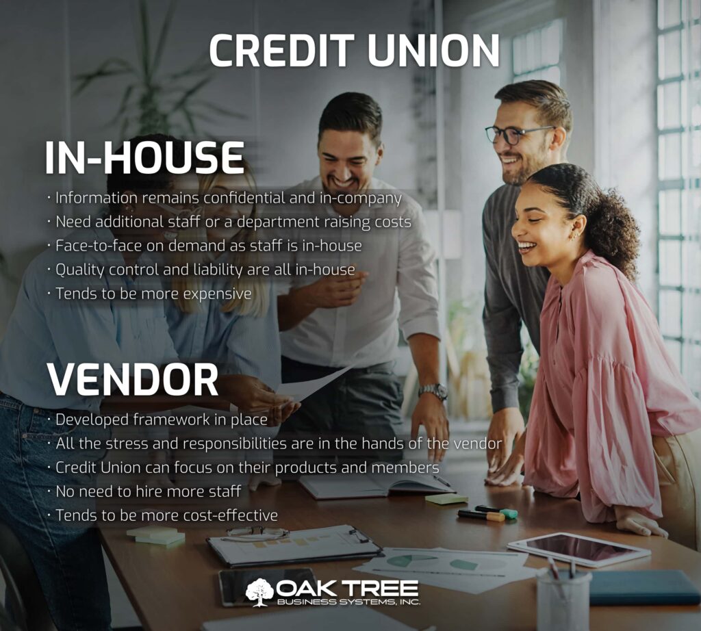 Credit Union Insourcing vs. Outsourcing