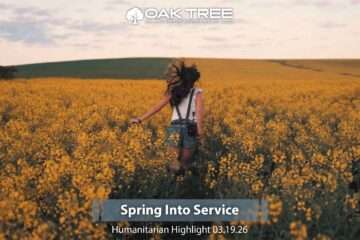 Humanitarian Highlights Spring Into Service